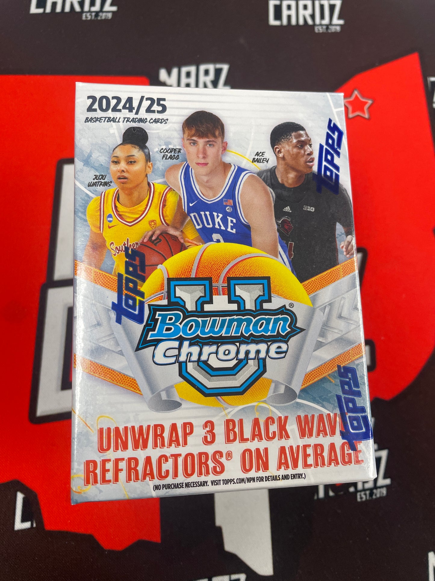 2024-25 Bowman University Basketball Blaster Box