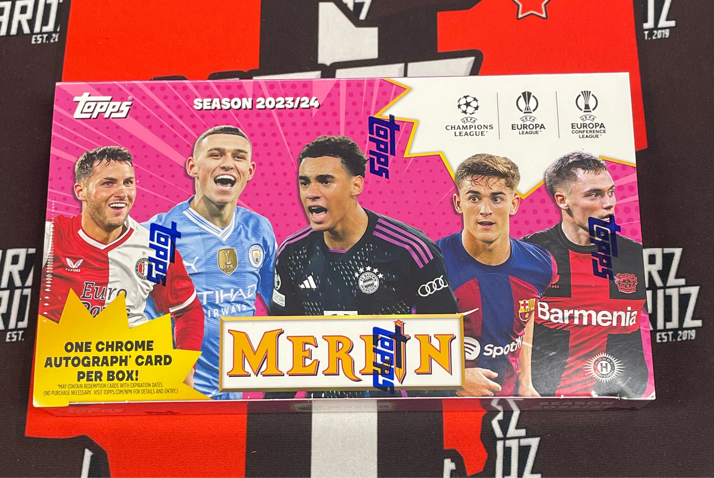 2023-24 Topps Merlin Soccer Hobby Box