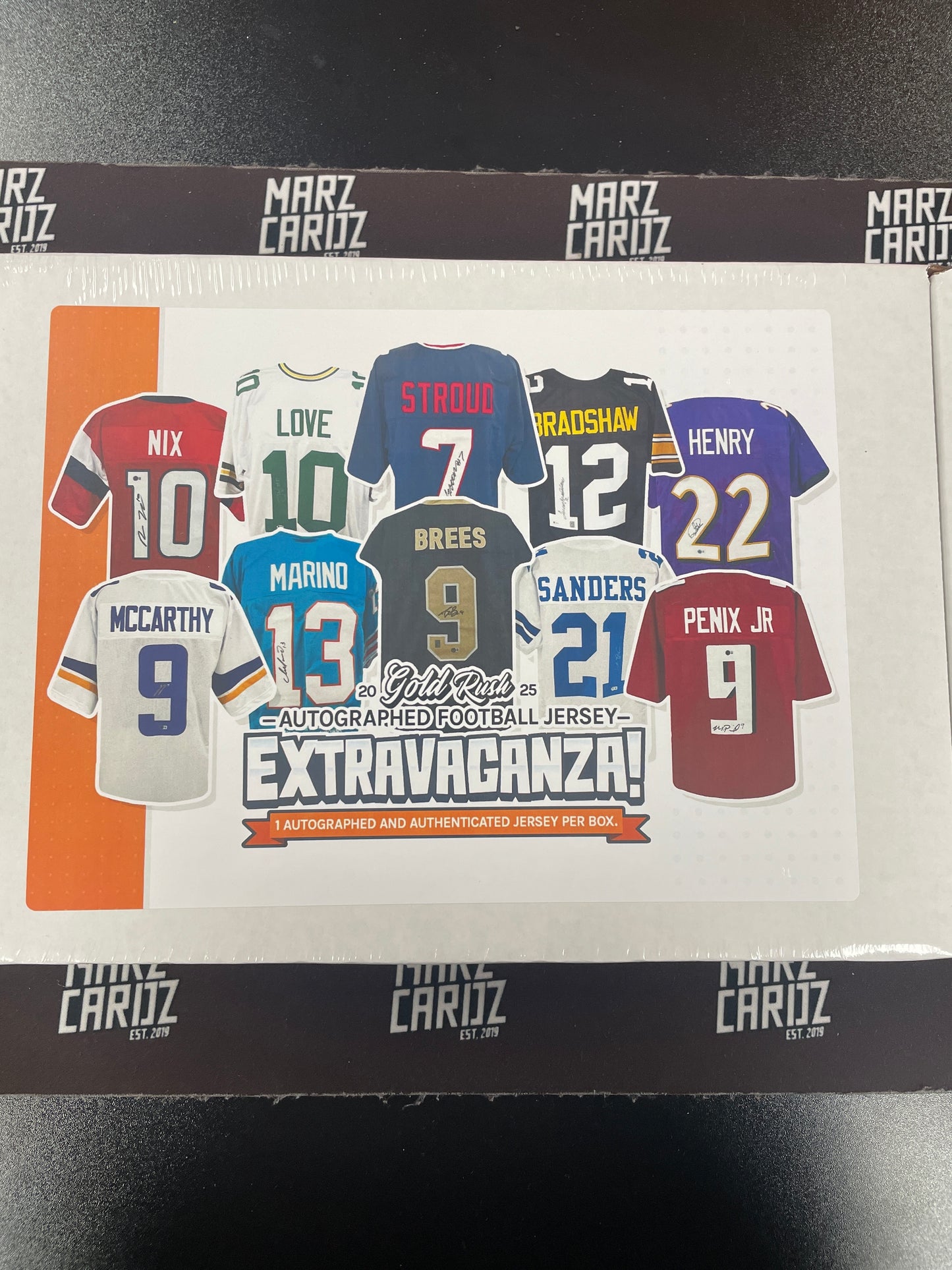 2025 GOLD RUSH Autograph Jersey Mystery Box