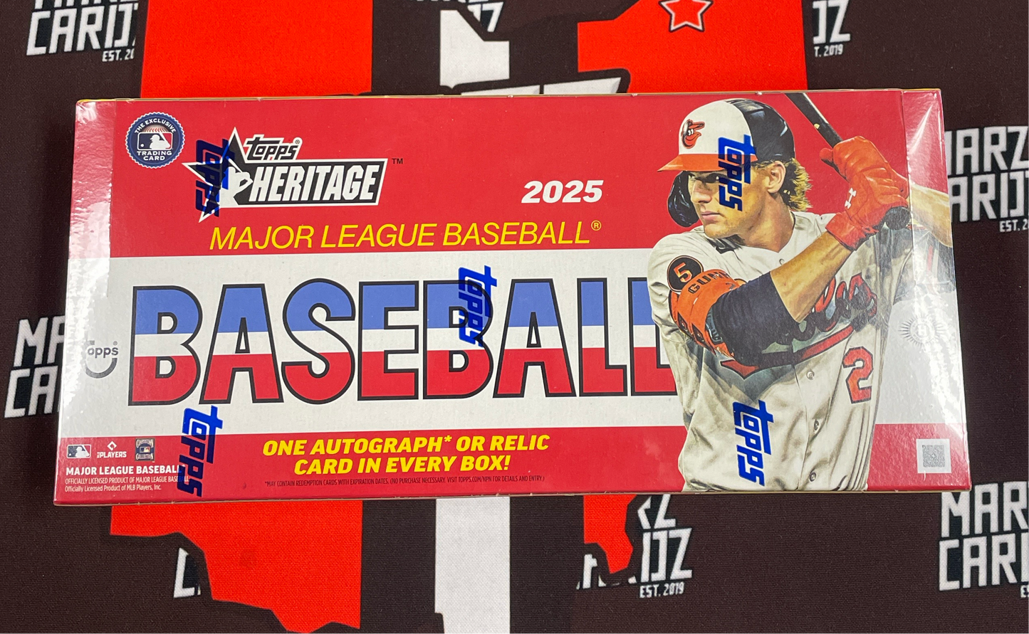 2025 Topps Heritage Baseball Hobby Box