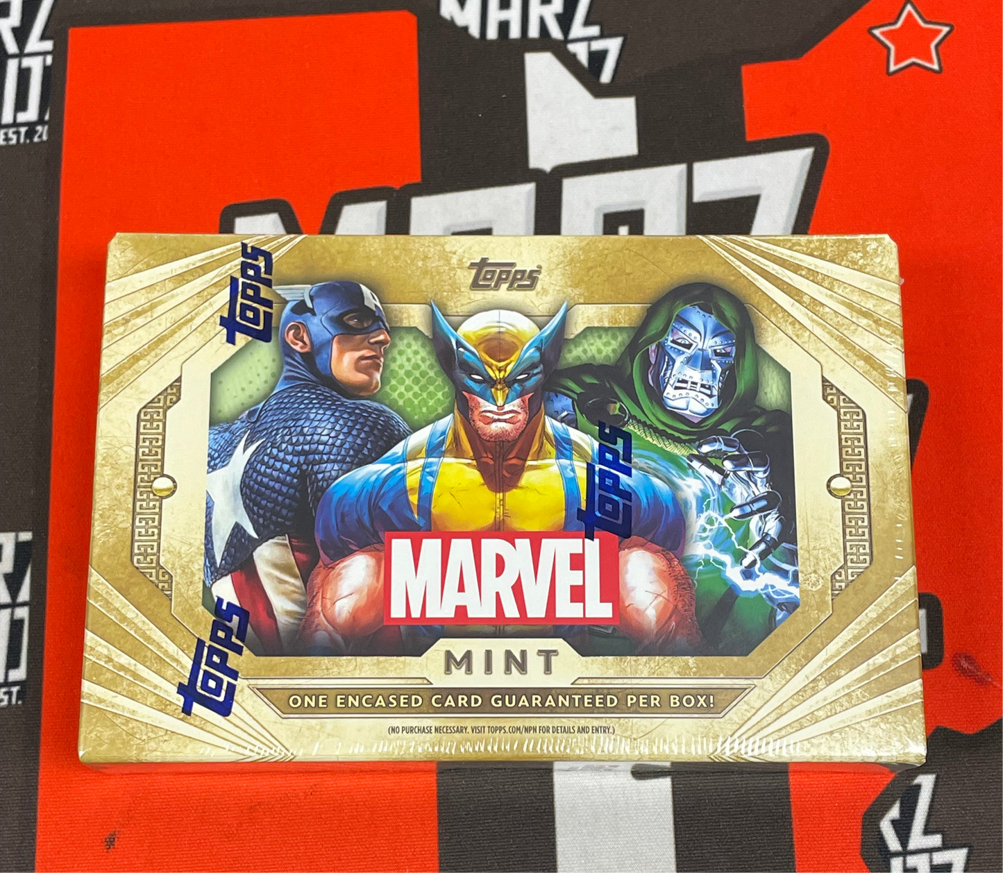 2025 Topps Mint Marvel Hobby Box