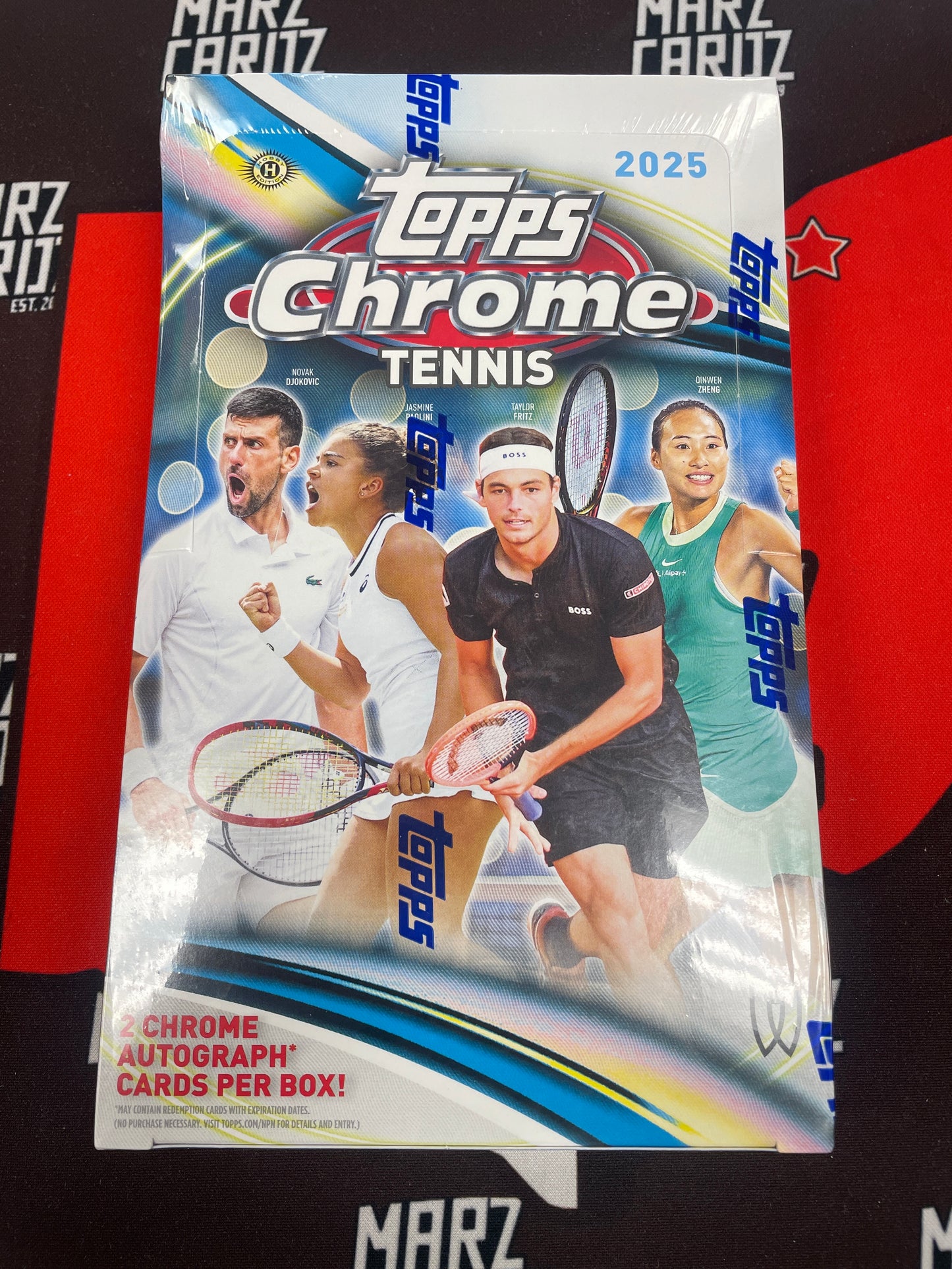 2025 Topps Chrome Tennis Hobby Box