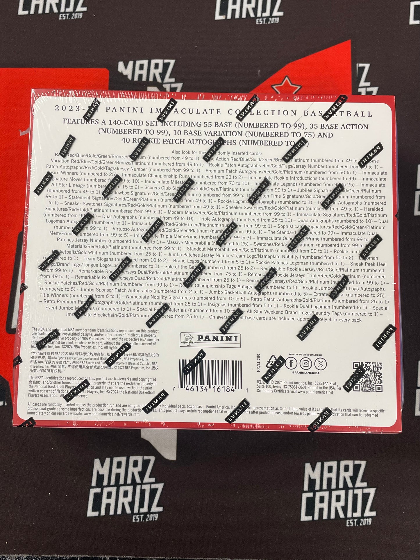 2023-24 Panini Immaculate Basketball Hobby Box