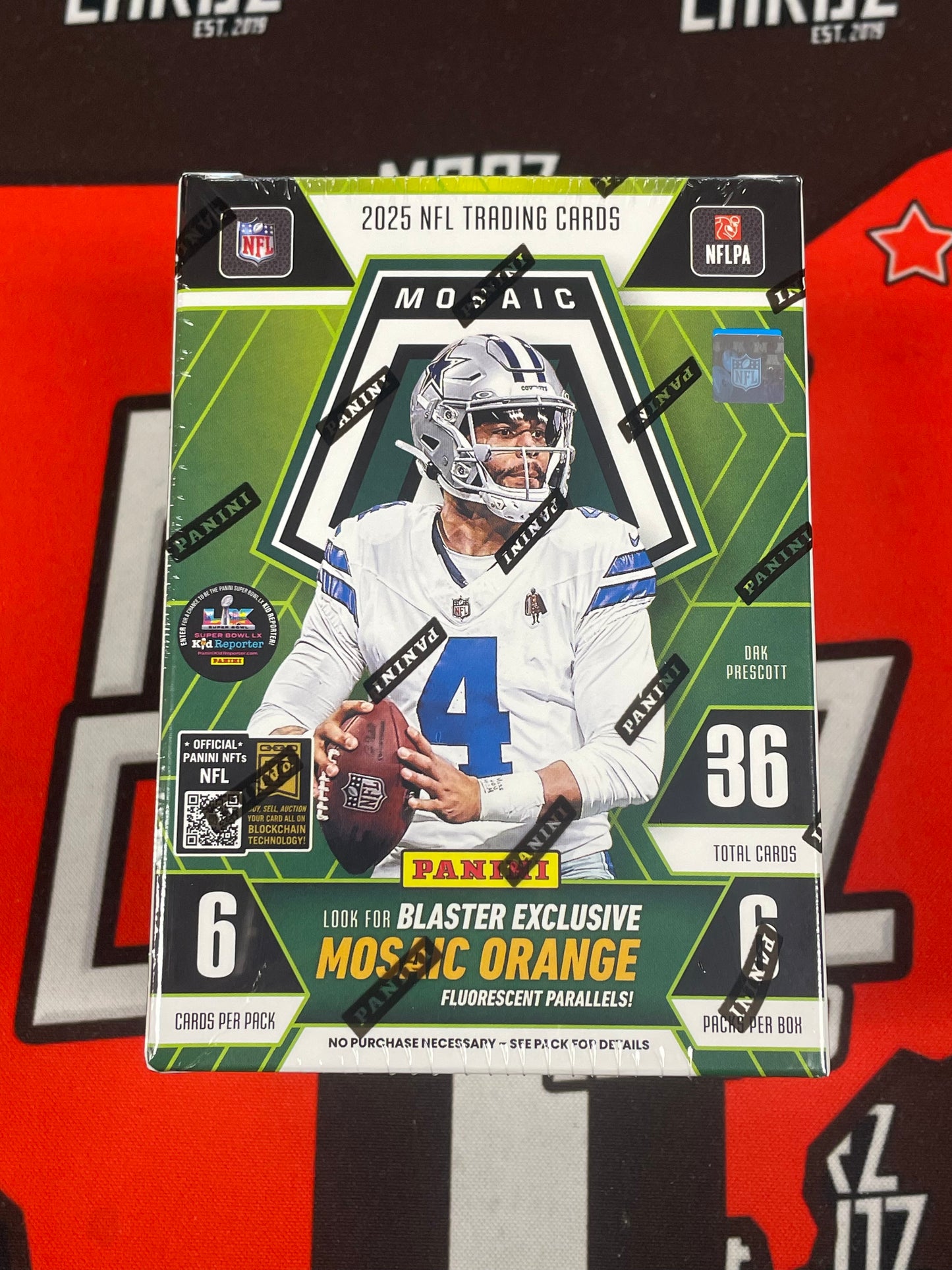 2025 Panini Mosaic Football Blaster