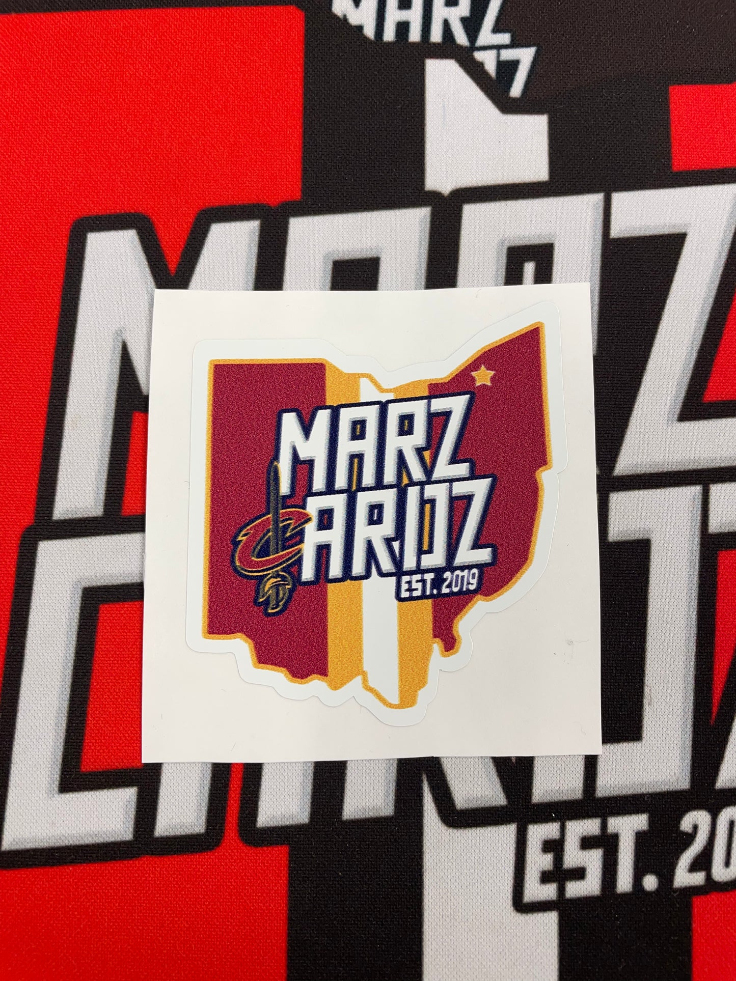 Marzcardz “Cavs” Sticker