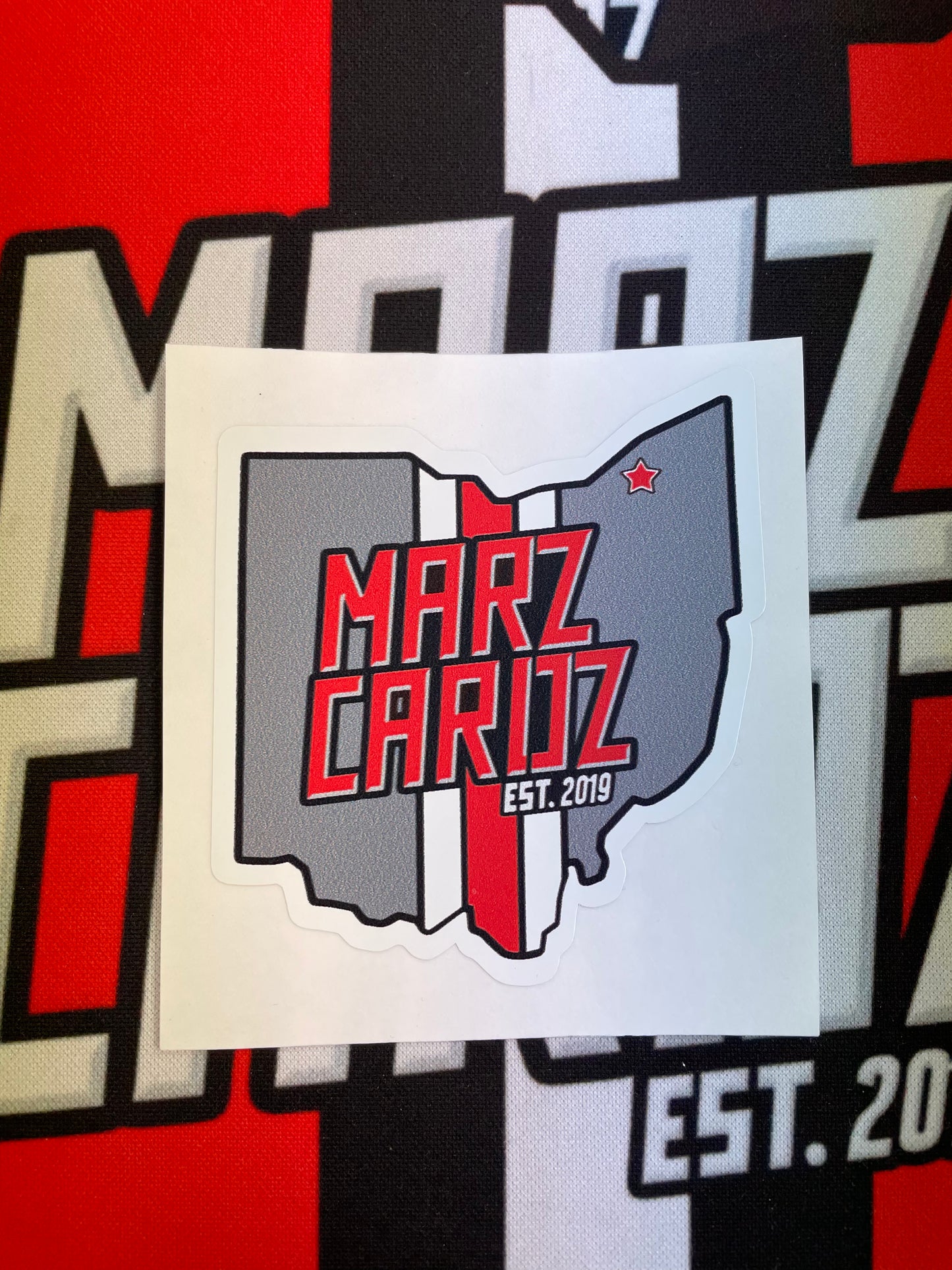 Marzcardz “Buckeyes” Sticker