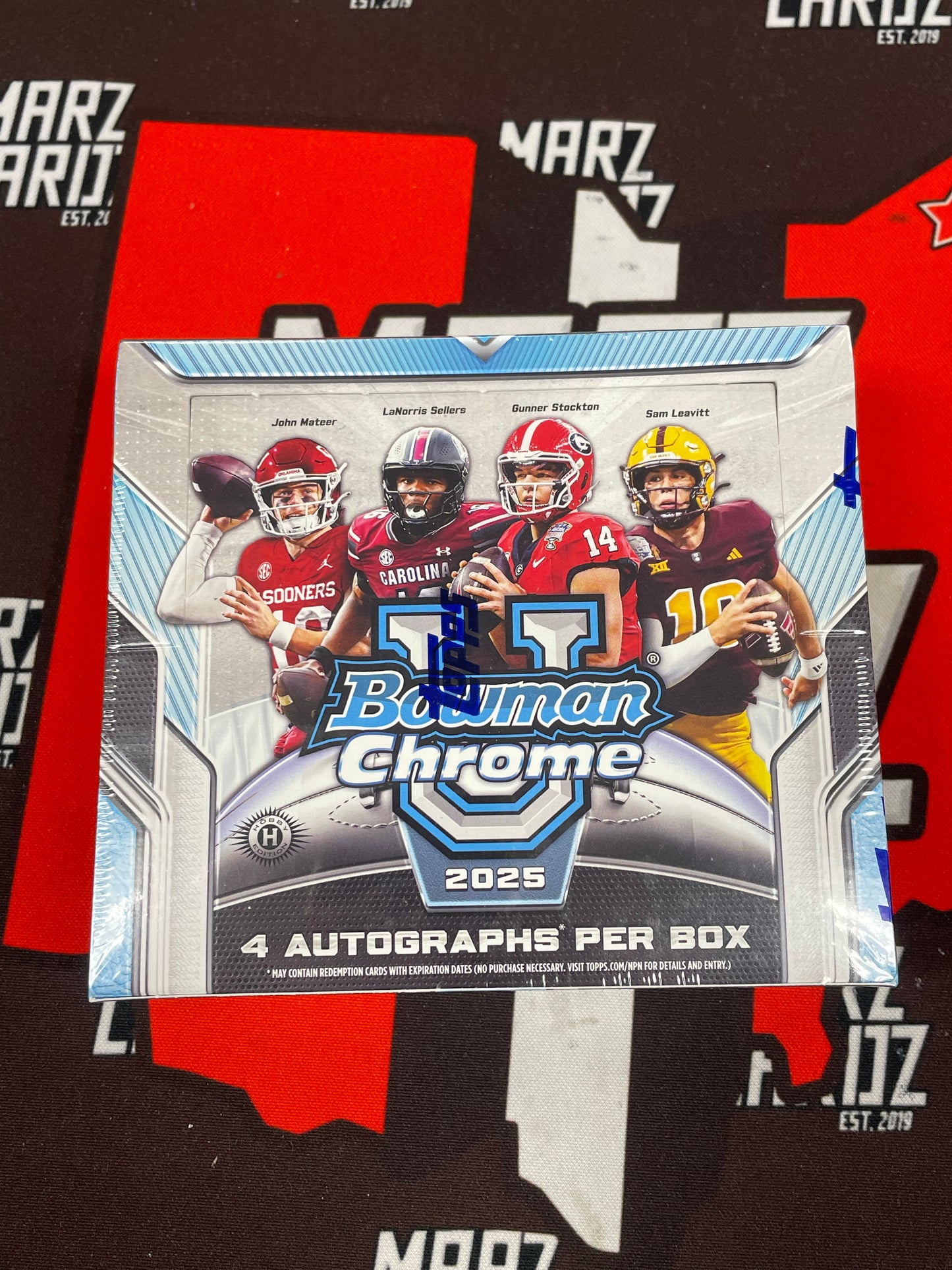 2025 Topps Bowman University Jumbo Box