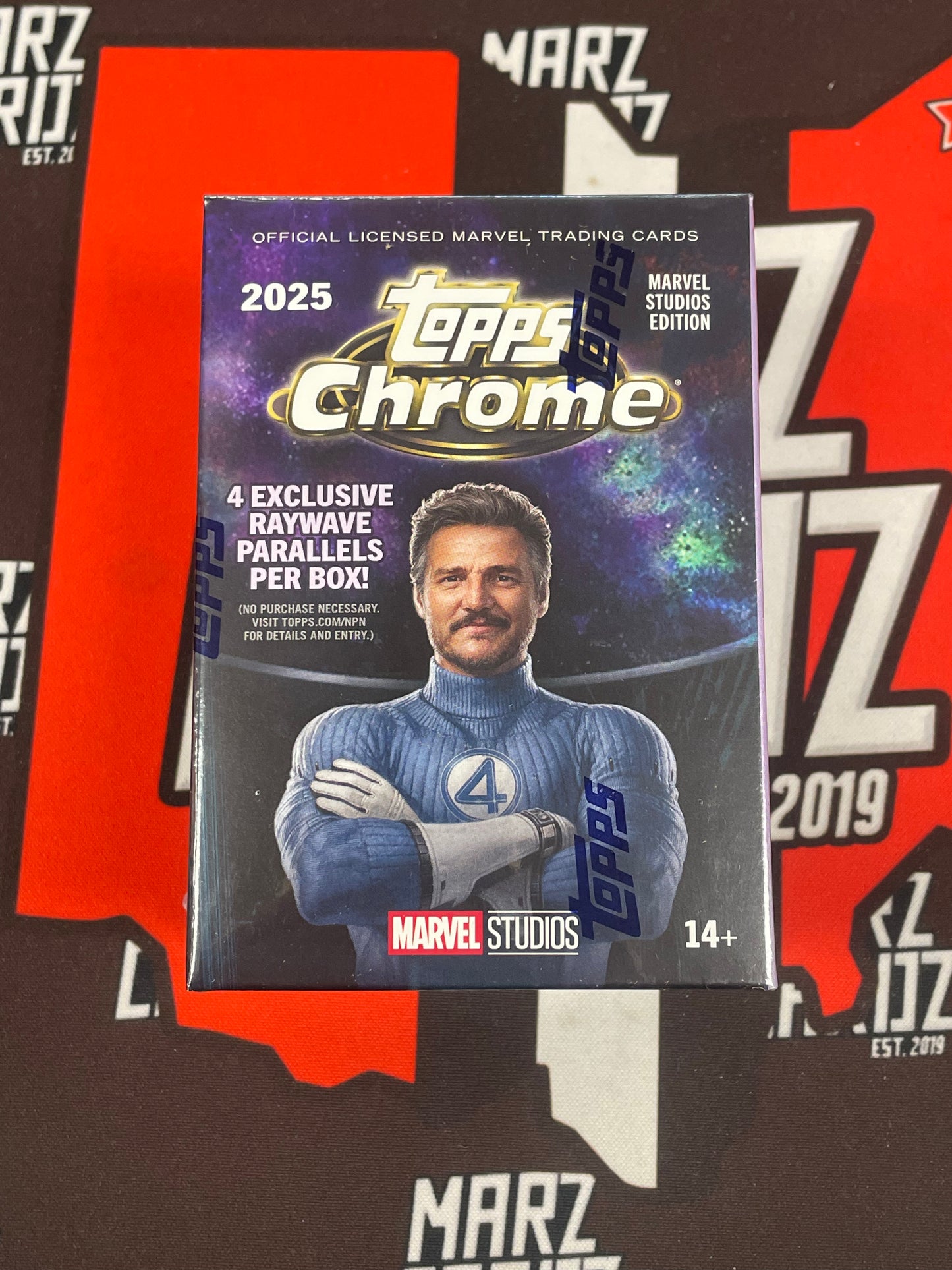 2025 Topps Chrome Marvel Studios Blaster Box