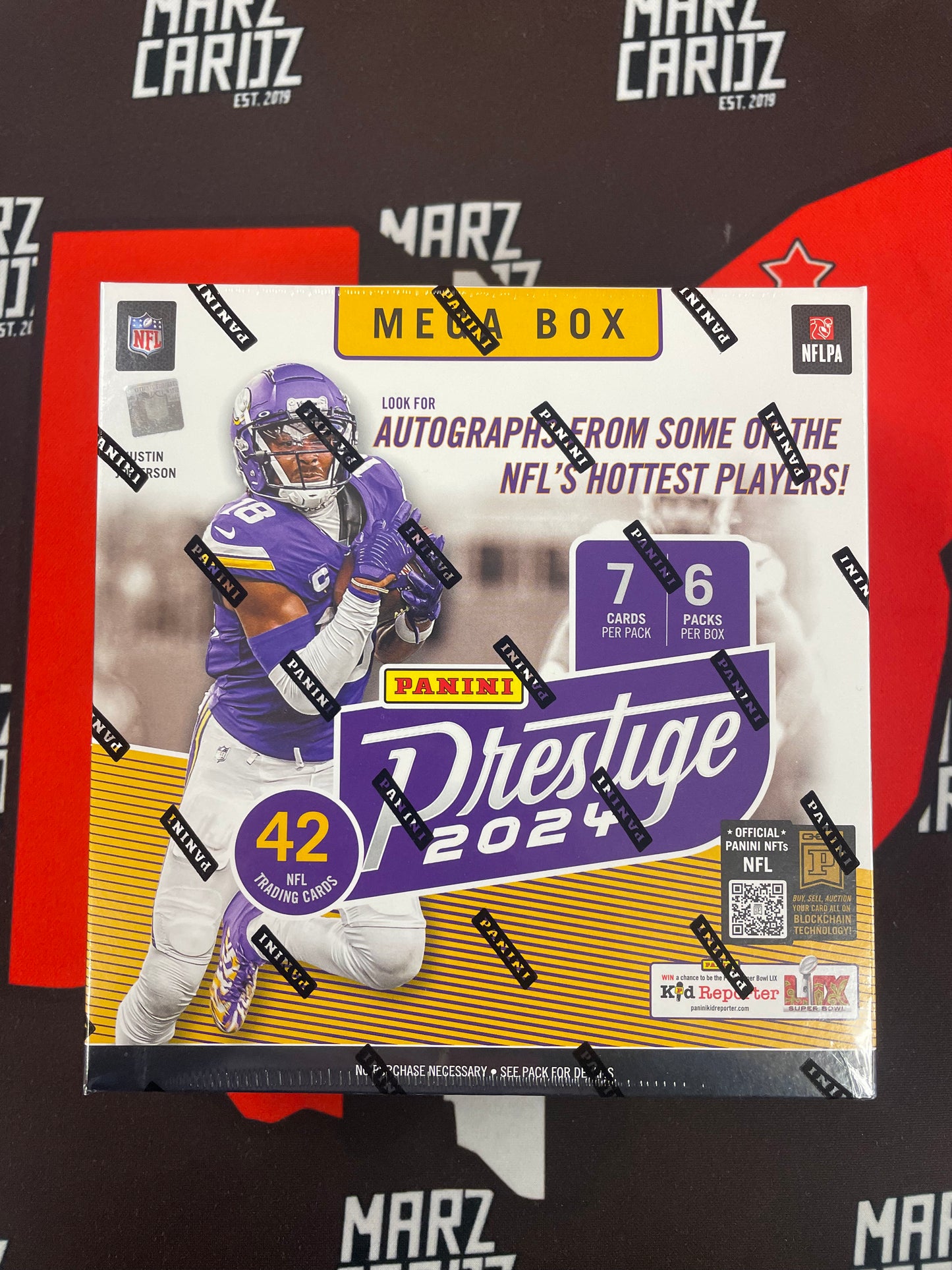 2024 Prestige Football Mega Box