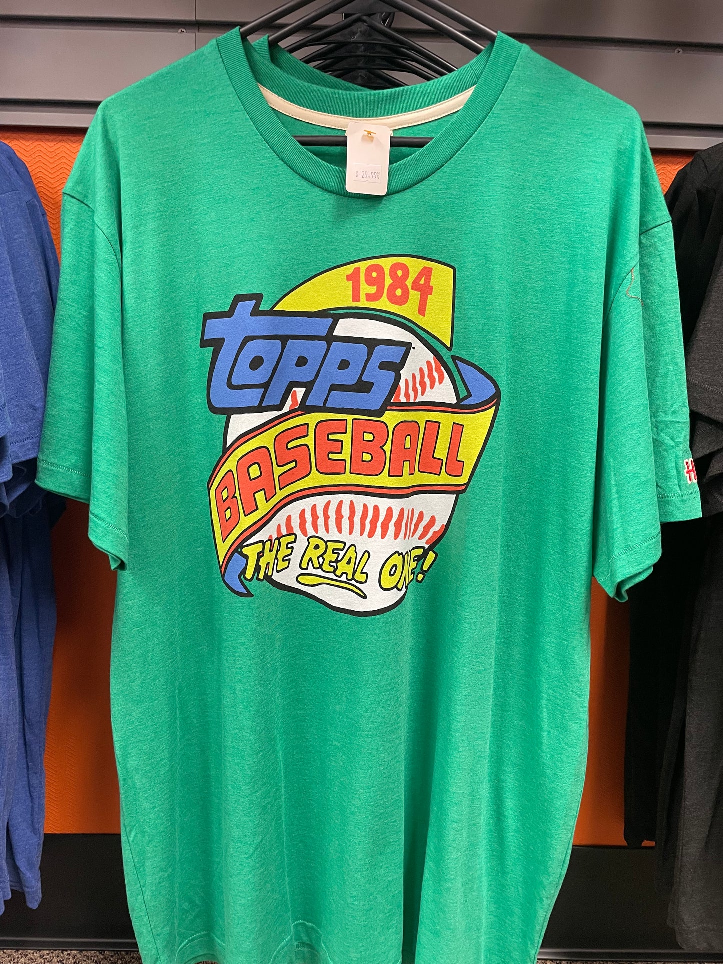 Homage Green 1984 Topps Baseball Tee