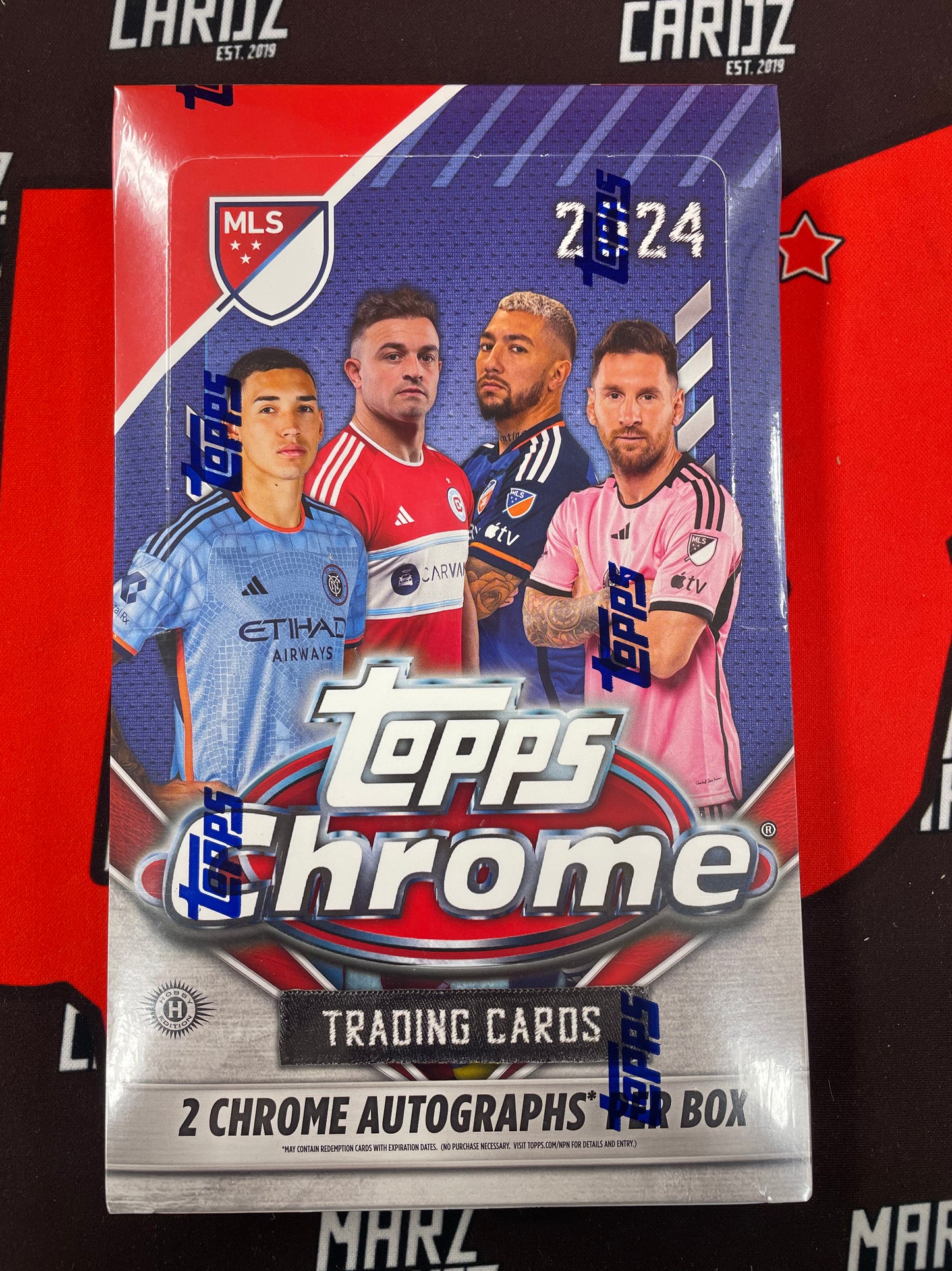 2024 Topps Chrome MLS Soccer Hobby Box