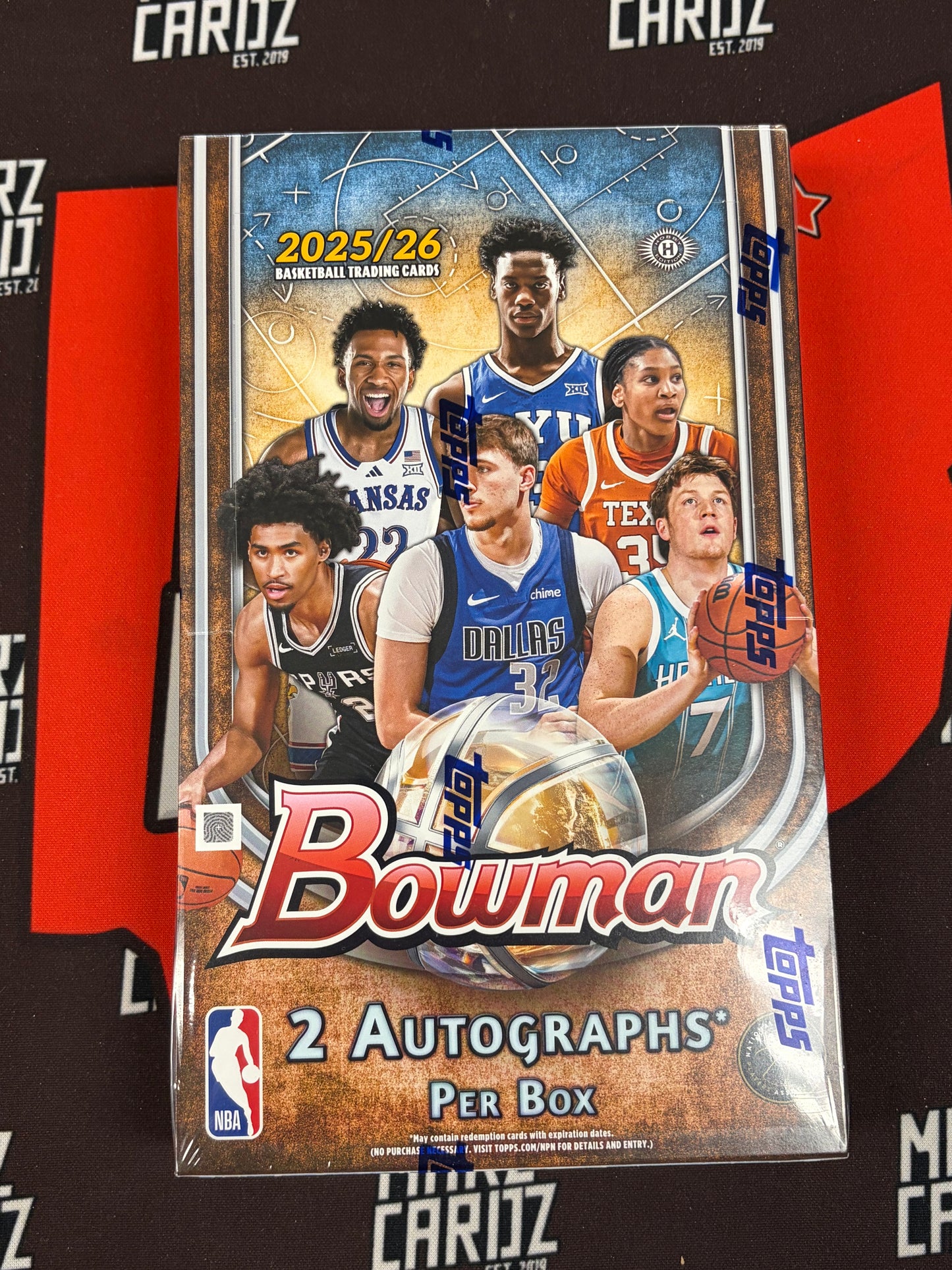 2025-26 Topps Bowman Basketball Hobby Box