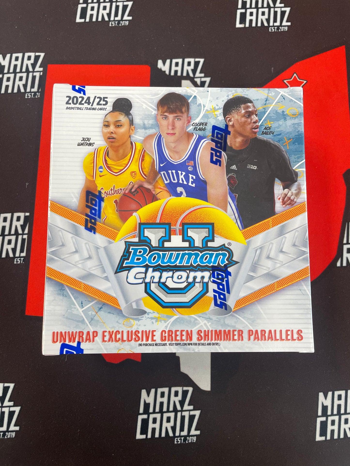 2024-25 Bowman University Basketball Mega Box
