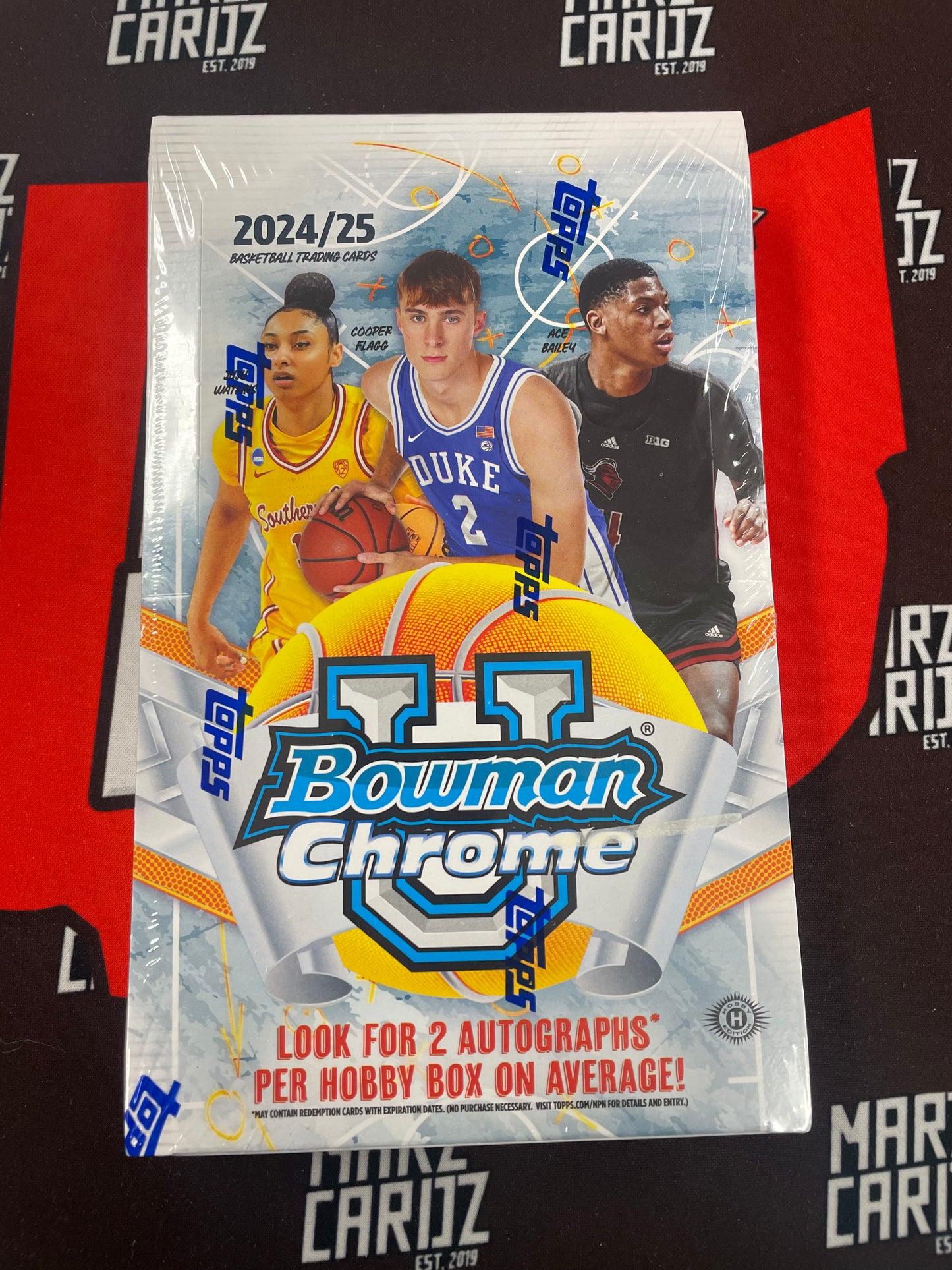 2024-25 Bowman University Basketball Hobby Box