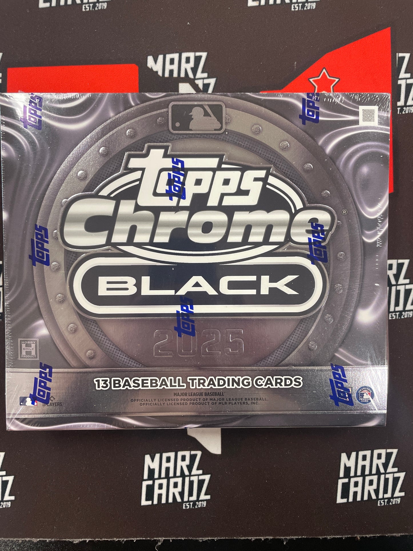 2025 Topps Chrome Black Baseball Hobby Box