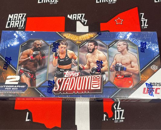 2025 Topps UFC Stadium Club Hobby Box