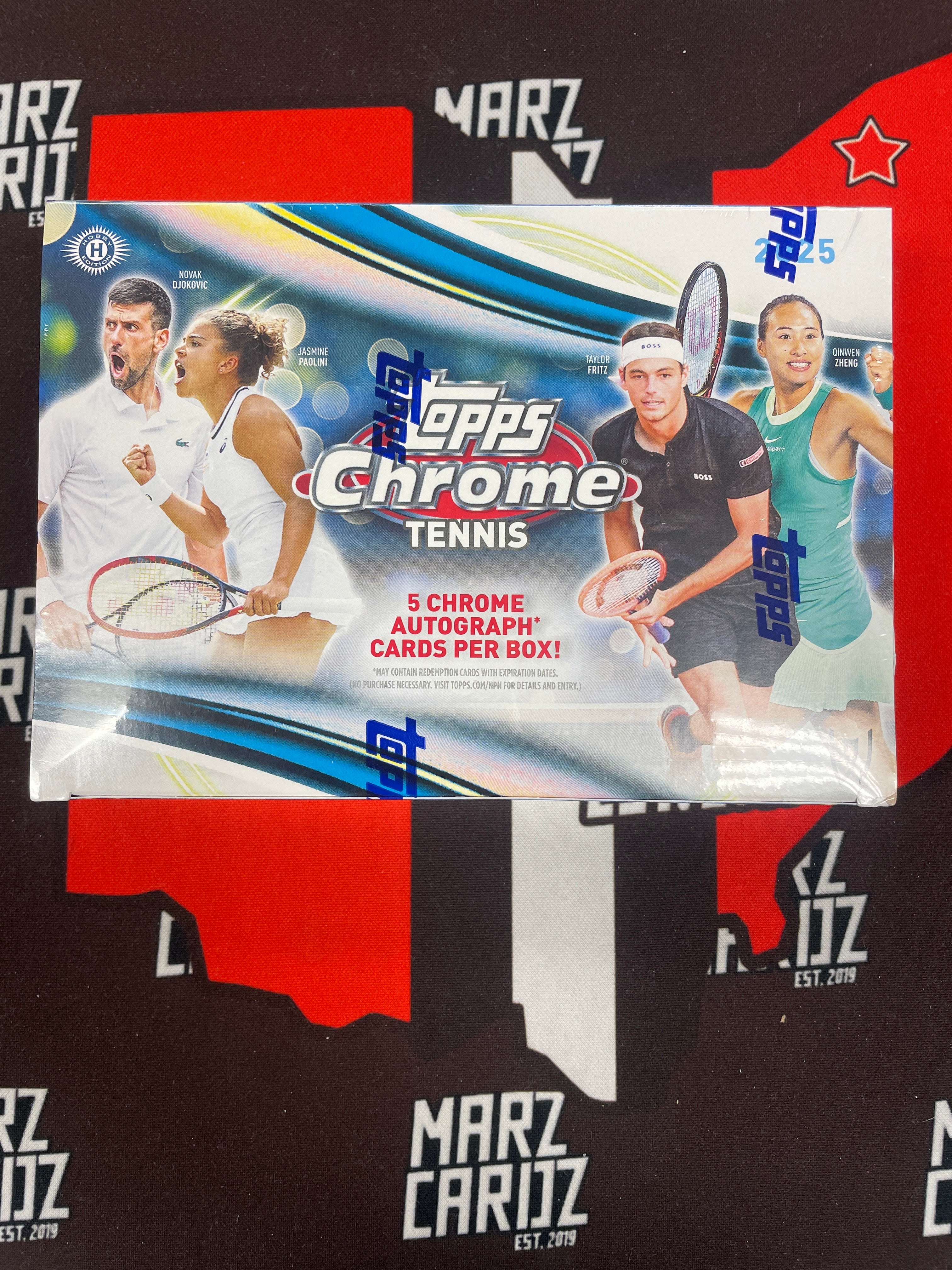 2025 Topps Chrome Tennis Delight Box – Marzcardz Shop