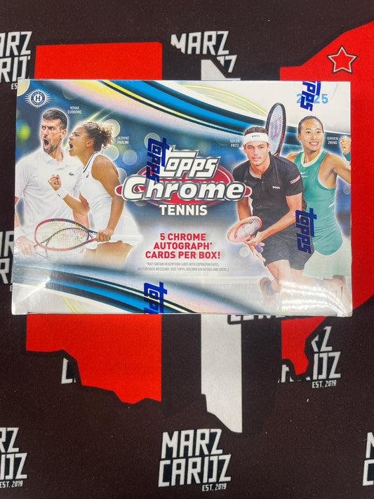 2025 Topps Chrome Tennis Delight Box