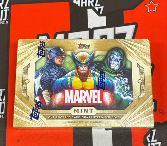 2025 Topps Mint Marvel Hobby Box