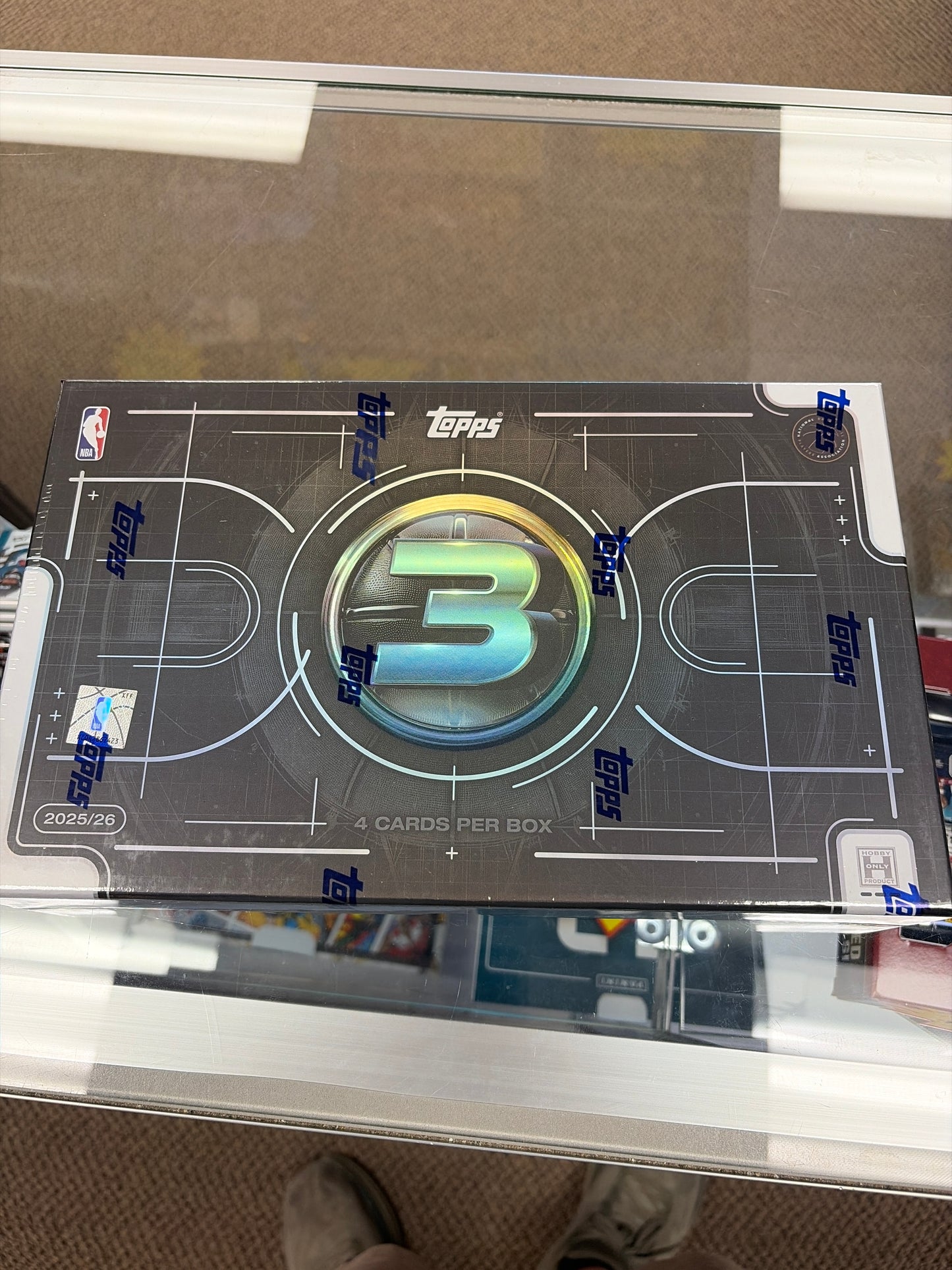 2025-26 Topps 3 Basketball Hobby Box