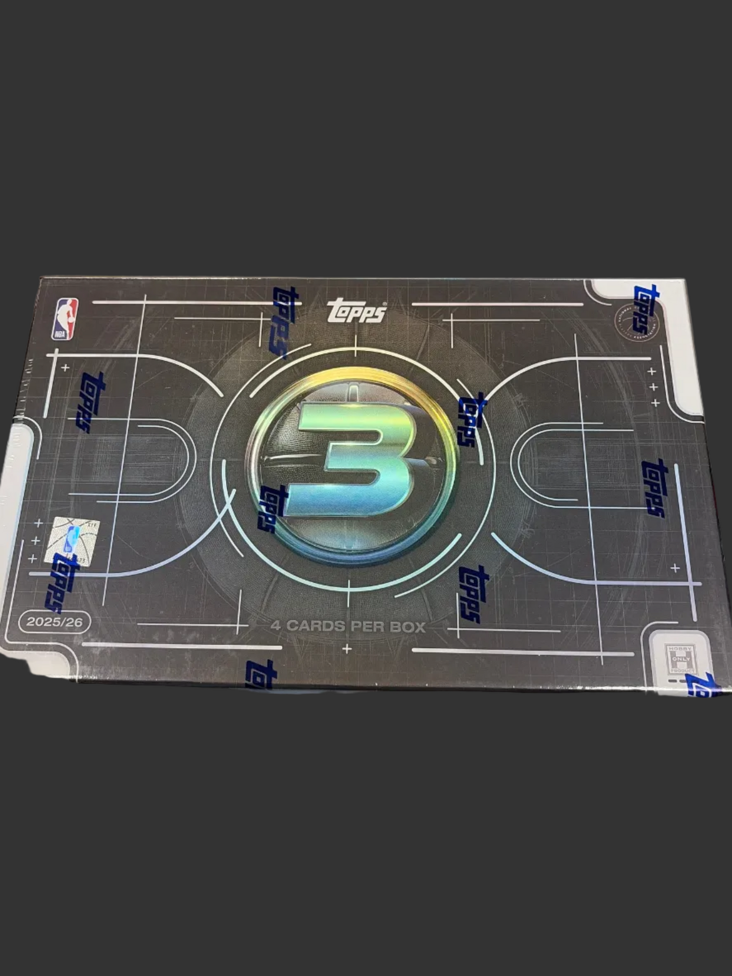 2025-26 Topps 3 Basketball Hobby Box