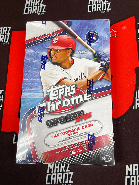 2025 Topps Chrome Update Baseball Hobby Box
