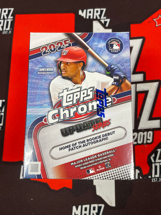 2025 Topps Chrome Update Baseball Blaster
