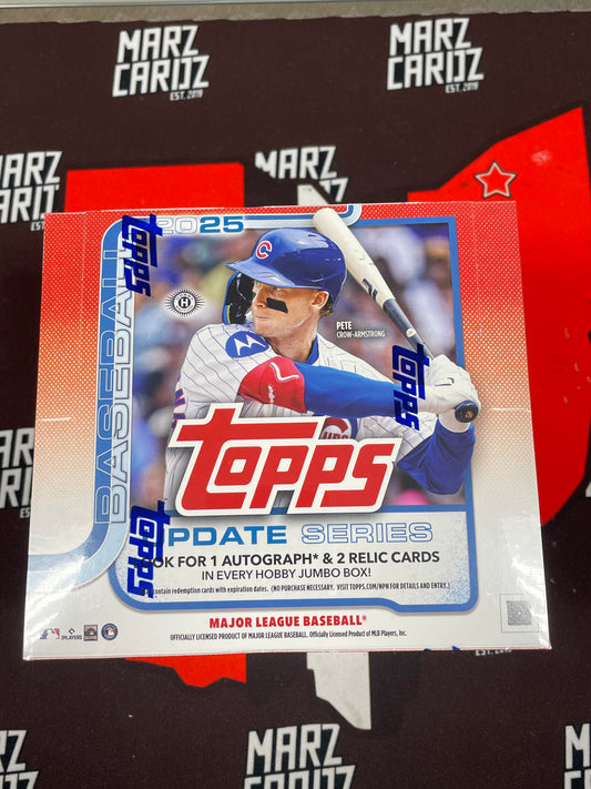 2025 Topps Update Baseball Jumbo Box