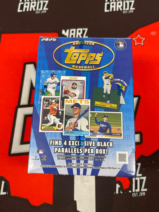 2025 Topps Archives Baseball Blaster Box