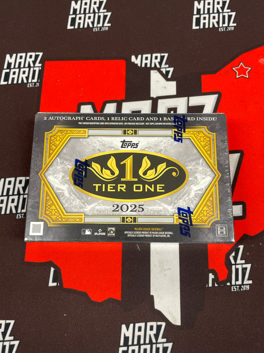 2025 Topps Tier One Baseball Hobby Box