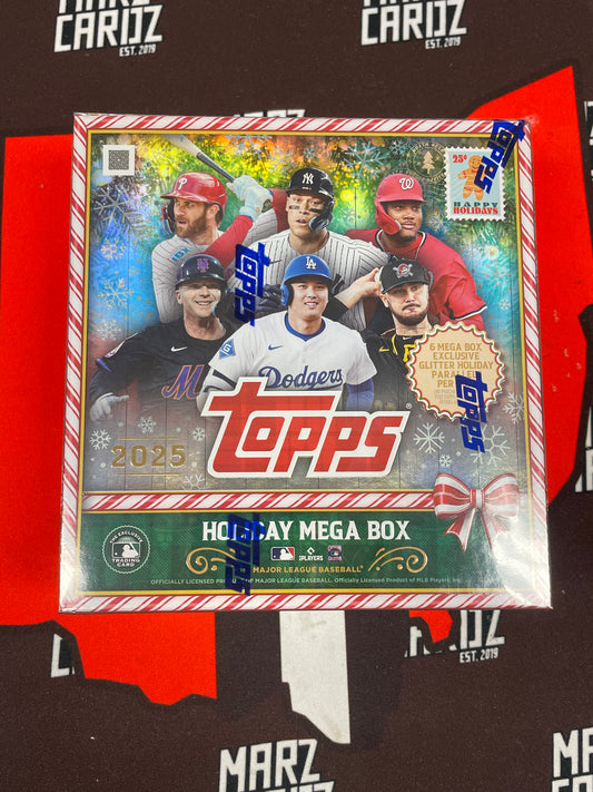 2025 Topps Baseball Holiday Mega Box
