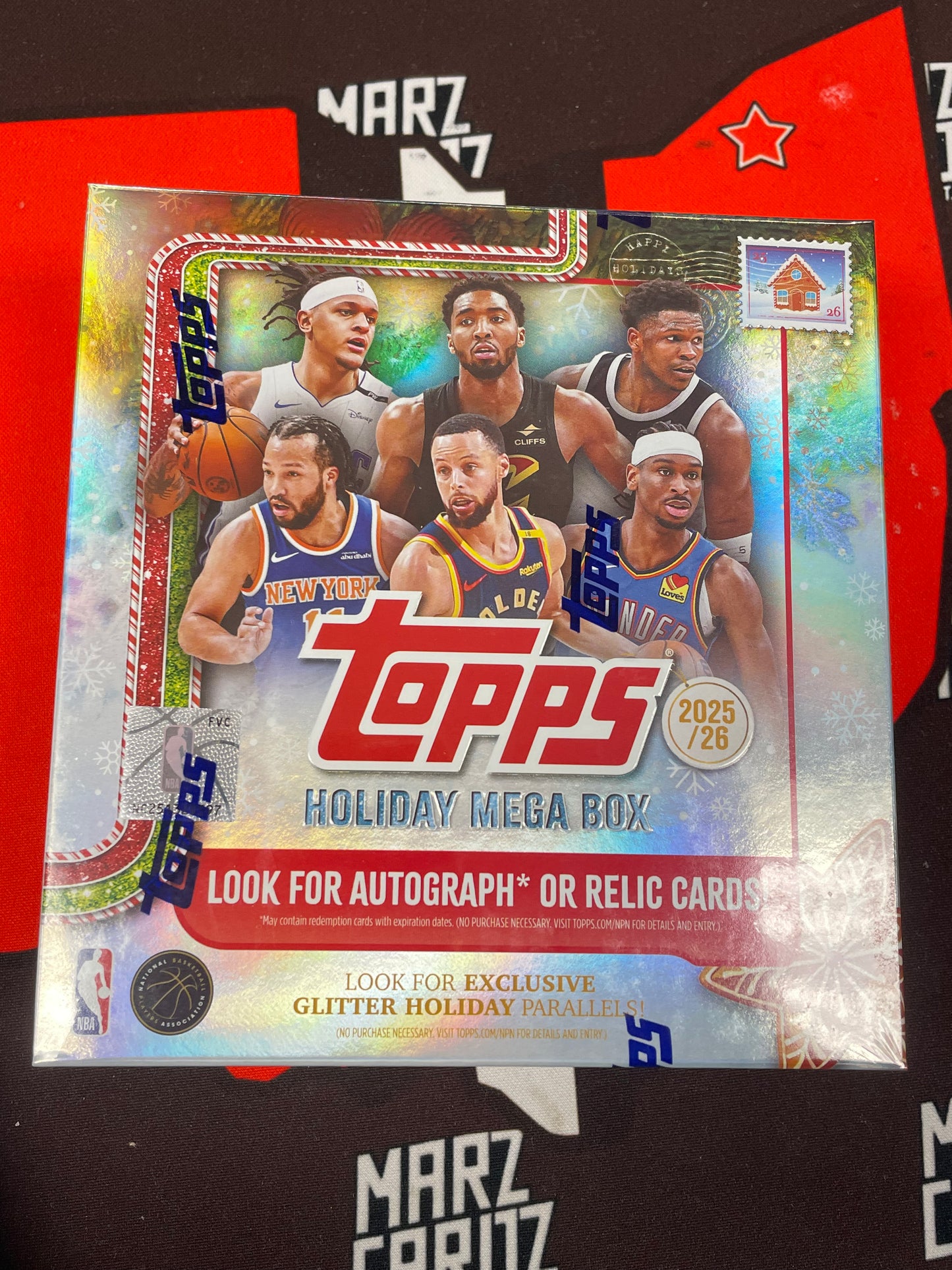 2025 Topps Basketball Holiday Mega Box