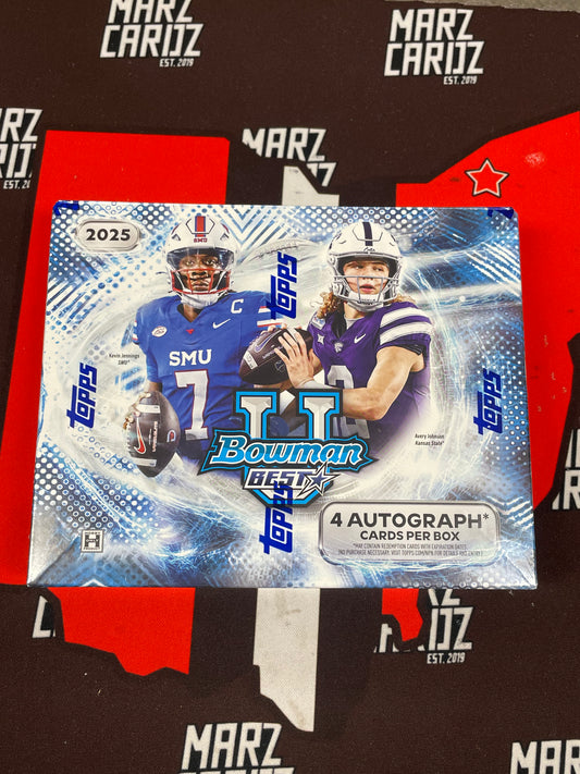 2025 Topps Bowman Best University Hobby Box