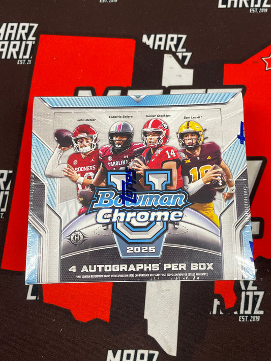 2025 Topps Bowman University Jumbo Box