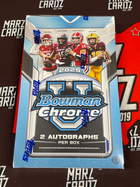 2025 Topps Bowman University Football Hobby Box
