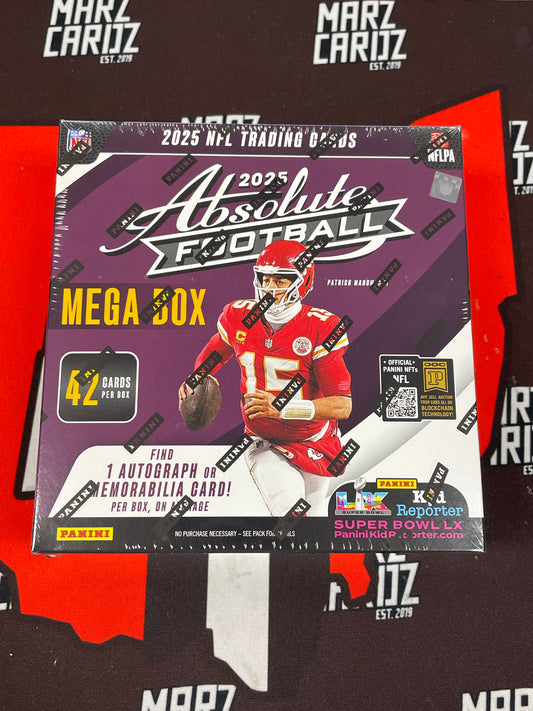 2025 Panini Absolute Football Mega Box