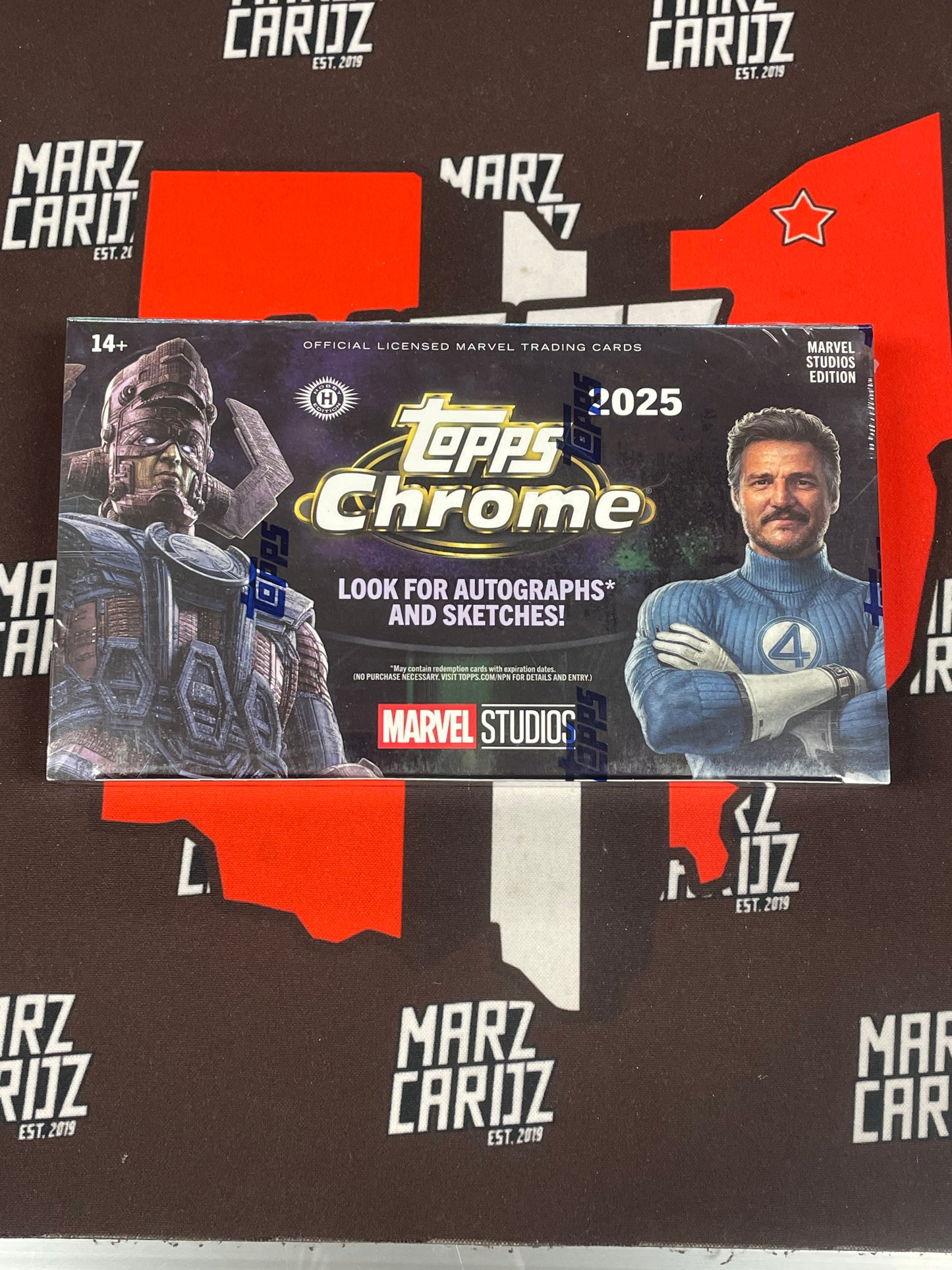 2025 Topps Chrome Marvel Studios Hobby Box